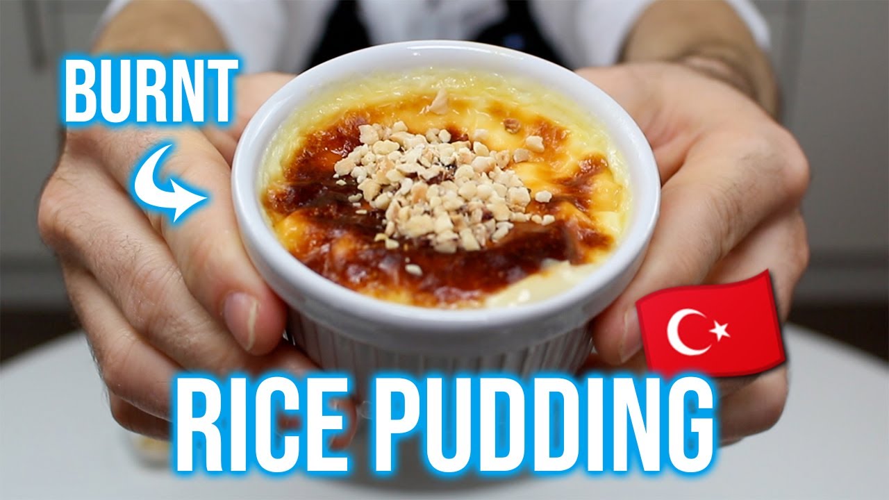 Incredibly Tasty Rice Pudding With Burnt Top Layer | Turkish Sutlac Recipe