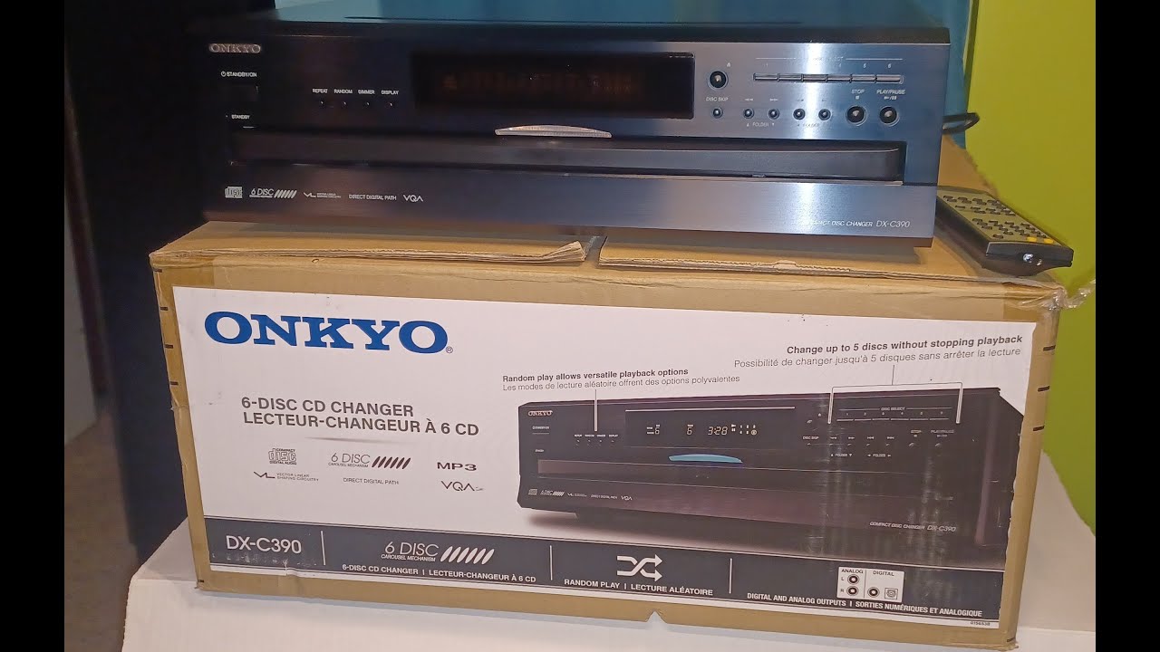 Обзор CD-чейнджера Onkyo DXC390 на 6 дисков