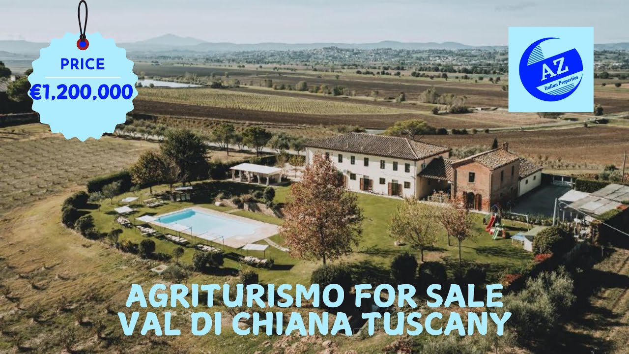 Dream Property in Tuscany | Agriturismo Estate with 8 Apartments & Pool for Sale