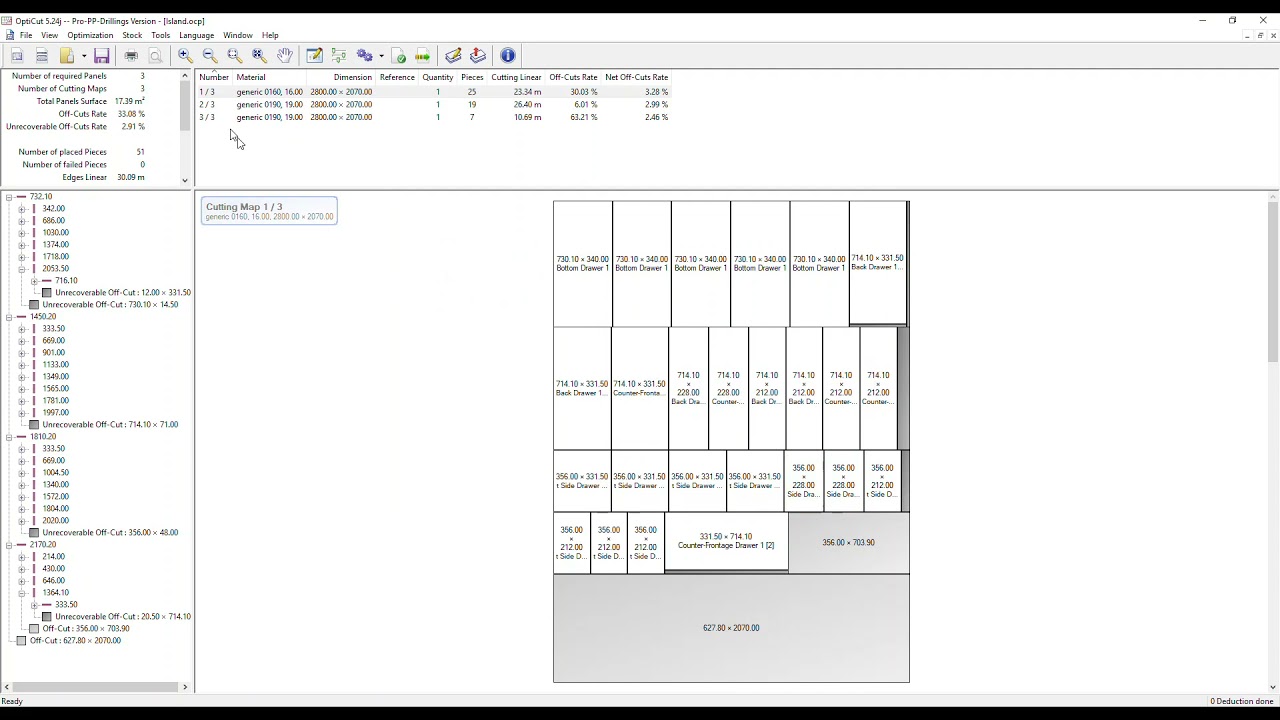 Polyboard to OptiCut Integration with Polyboard