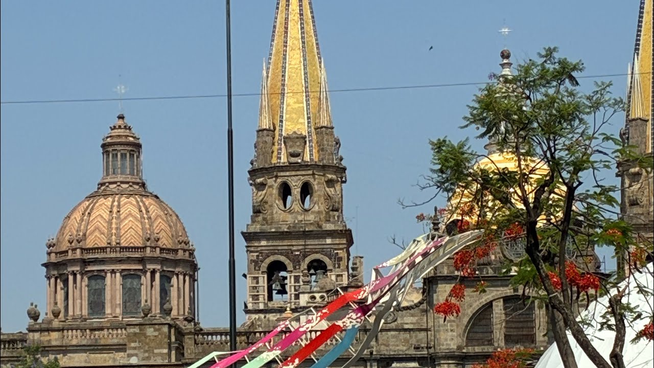 REPIQUE DE CAMPANAS TERCERA LLAMADA DOMINICAL CATEDRAL DE GUADALAJARA JALISCO 2025