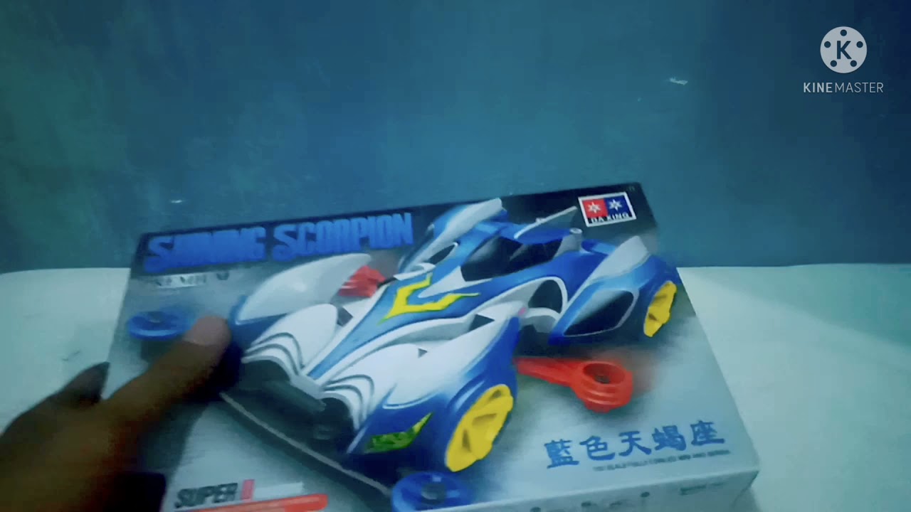 Unboxing tamiya shining scorpio DAXING