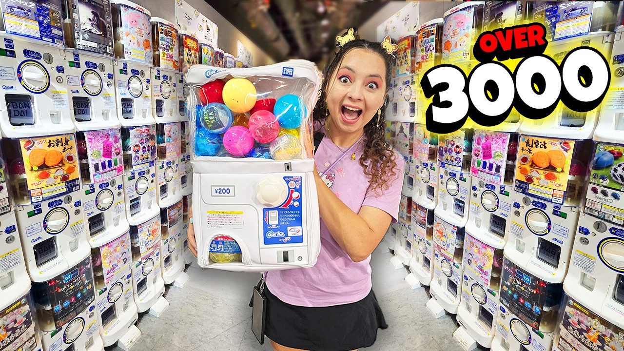 Let's Explore The World's LARGEST Gashapon Store!