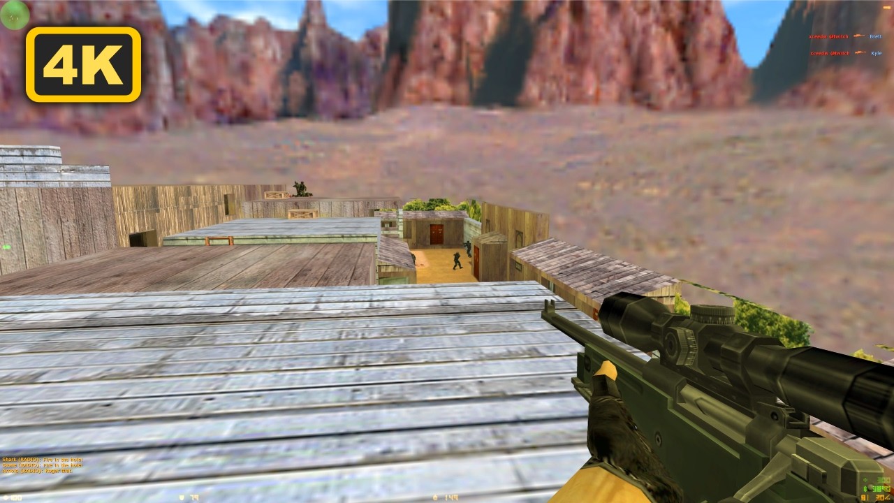 🕰️ CS 1.6 Nostalgia – WestTime vs Expert Bots [No Commentary | 4K 60FPS]
