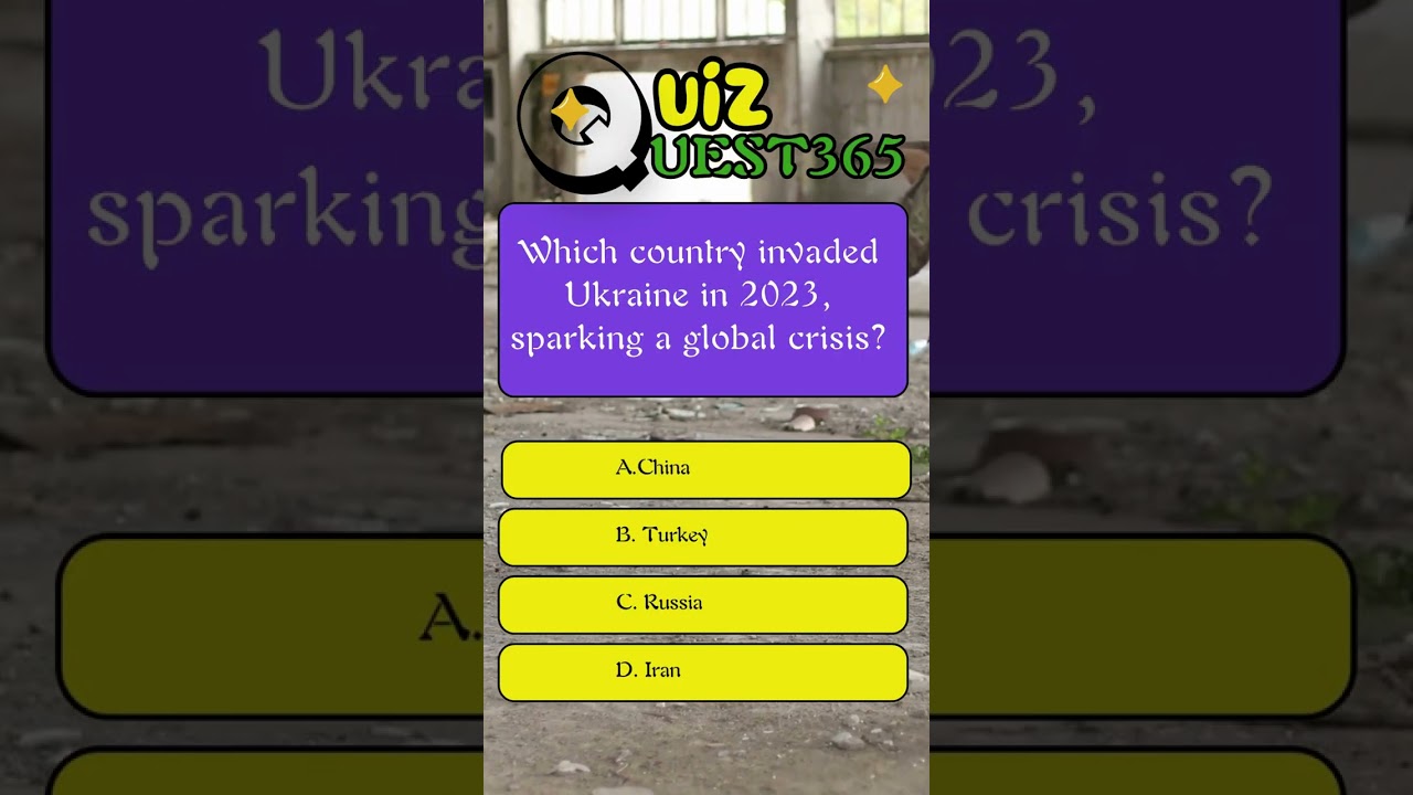 Quiz Quest 365: Episode 7 - Test Your Current Events Knowledge!