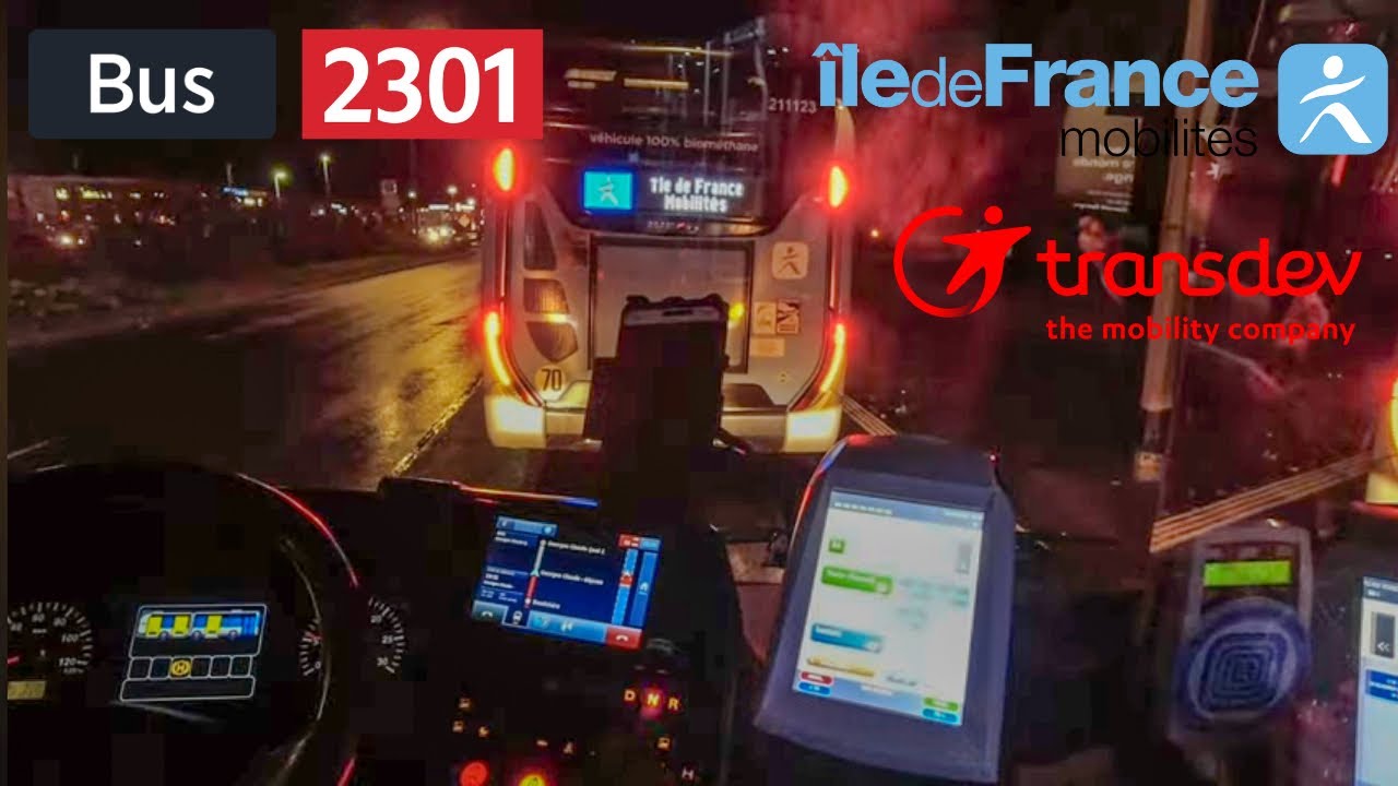 [POV Conducteur] Ligne A (2301) – Le grand tour de Meaux en mode bus !