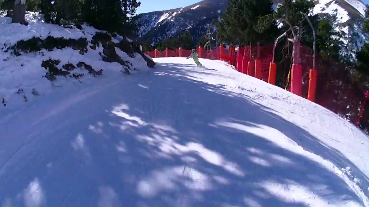 ESQUI VALLE DE NURIA 2013 CON SNOWBLADES SIN MUSICA