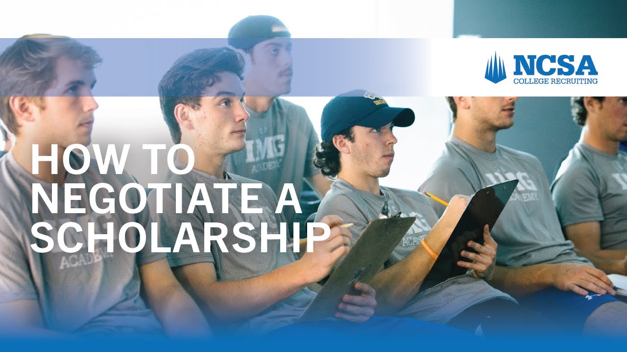 How to Negotiate a Scholarship Offer