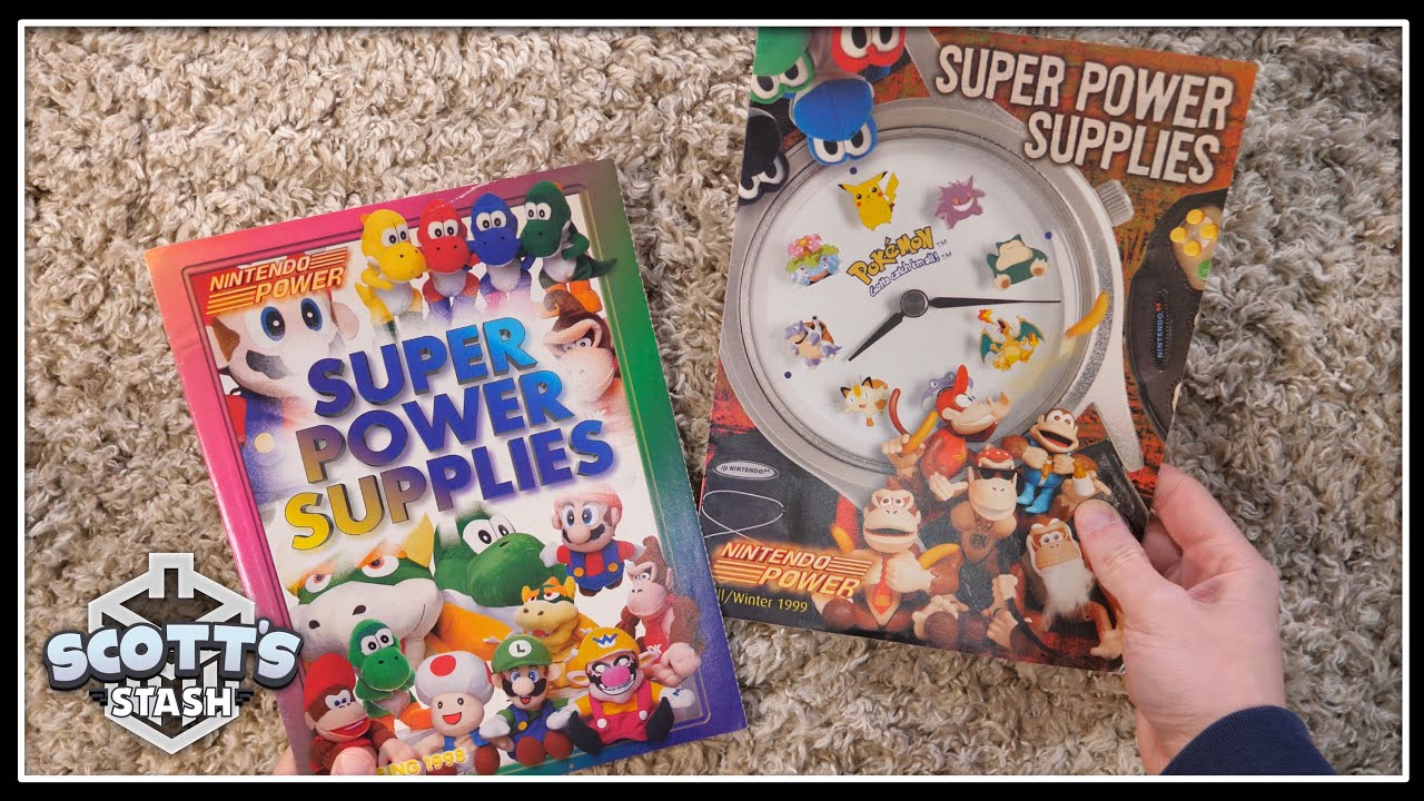 Nintendo Power Super Power Supplies Catalogs