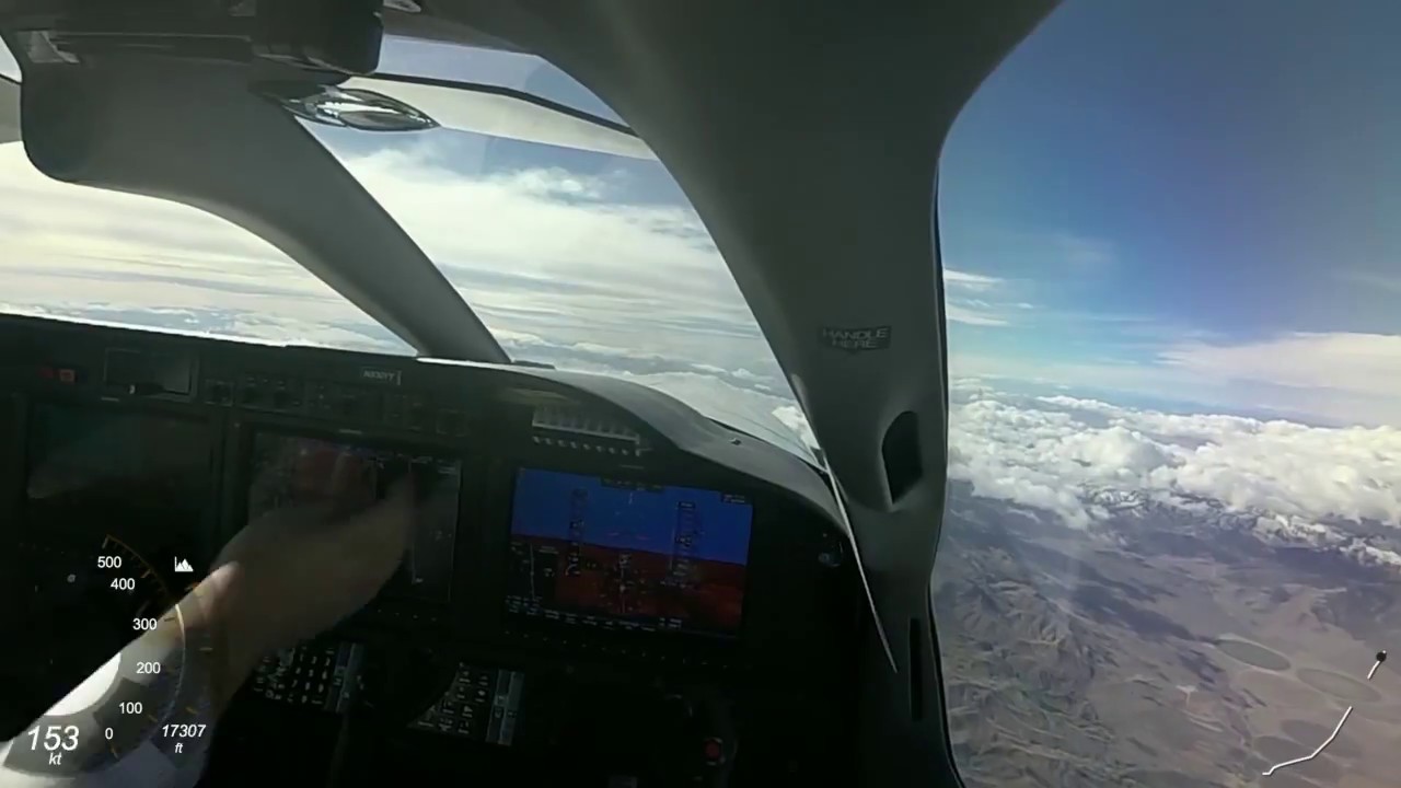 TBM 930 flight from Utah to Camarillo, California