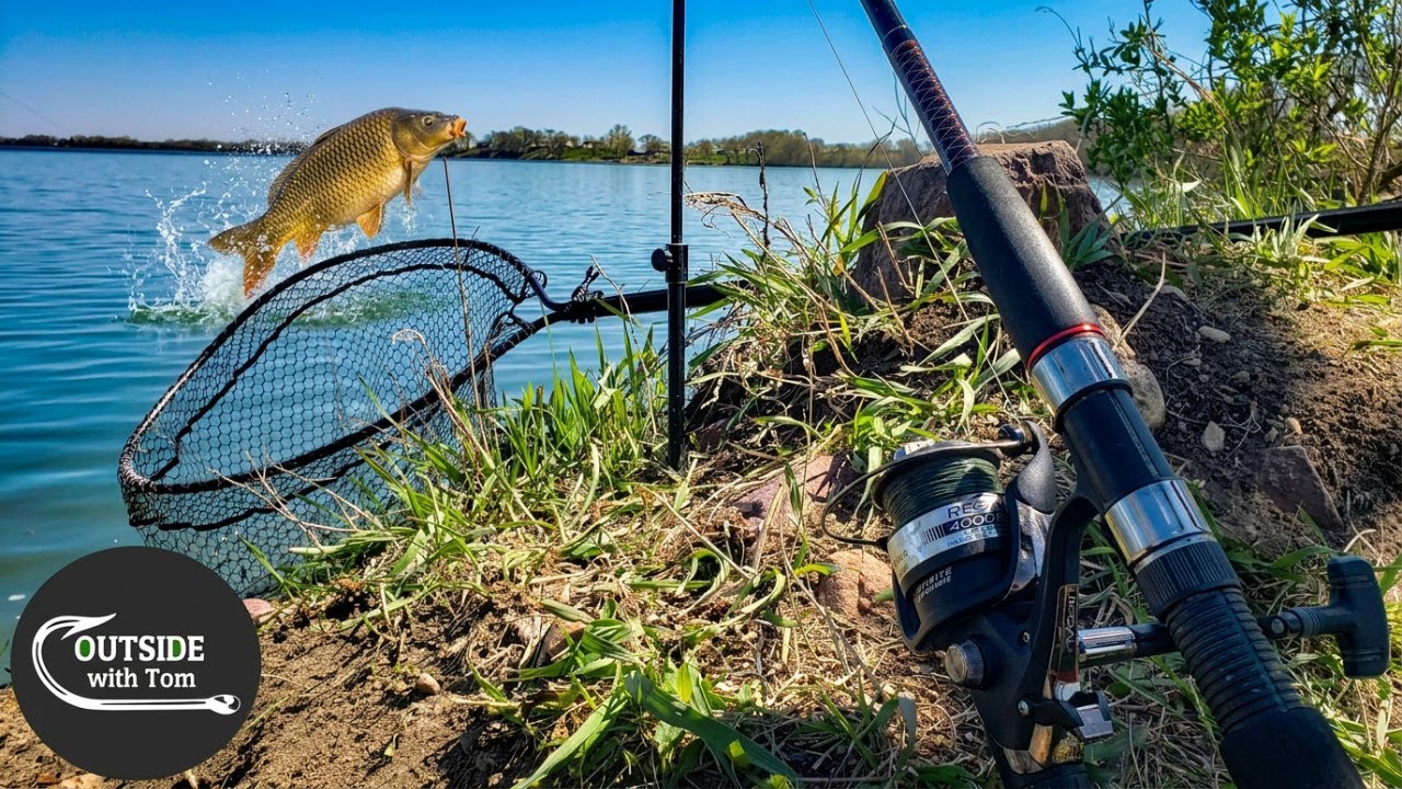 Spring Carp Fishing at the Horsey Spot! (Spicy Bait)