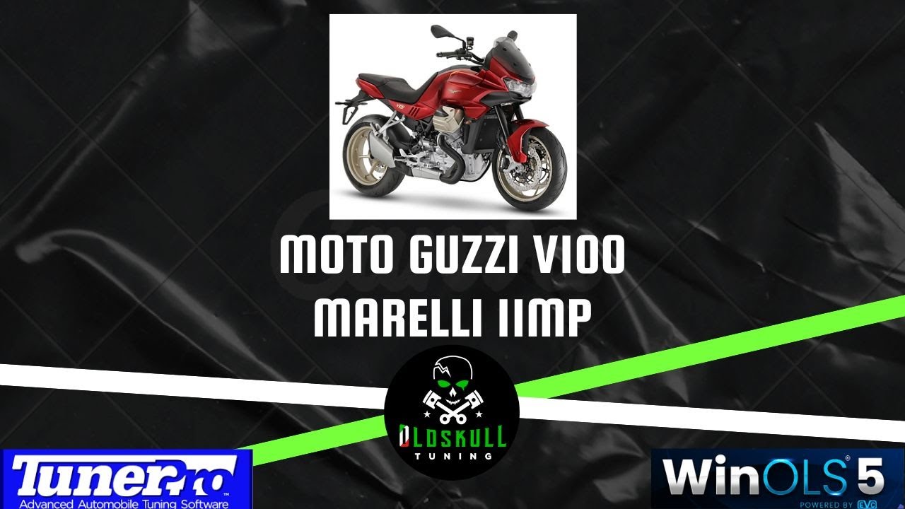 Moto Guzzi V100 Mandello ecu Marelli 11MP tuning maps