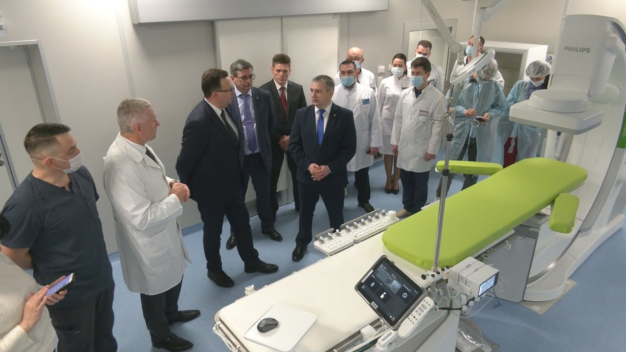 В Гомельском областном госпитале инвалидов открылась современная рентгеноперационная
