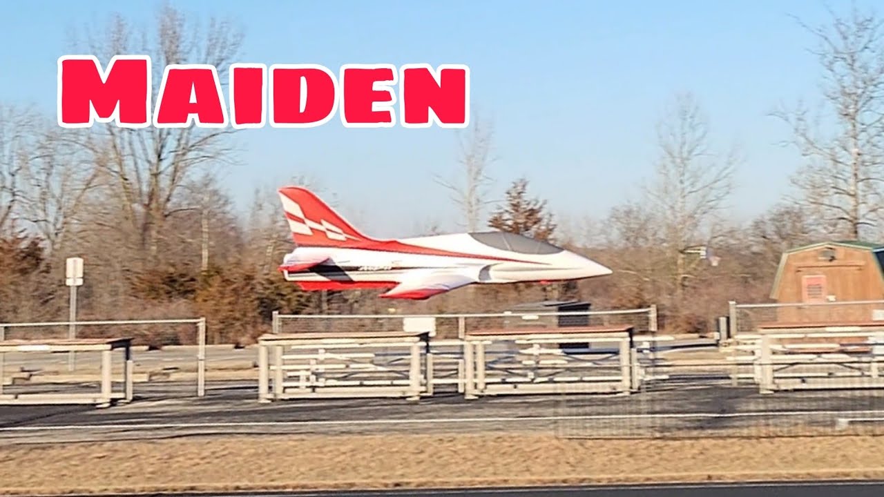 Maiden Flight Of My New Arrows Avanti 50mm EDF Jet!