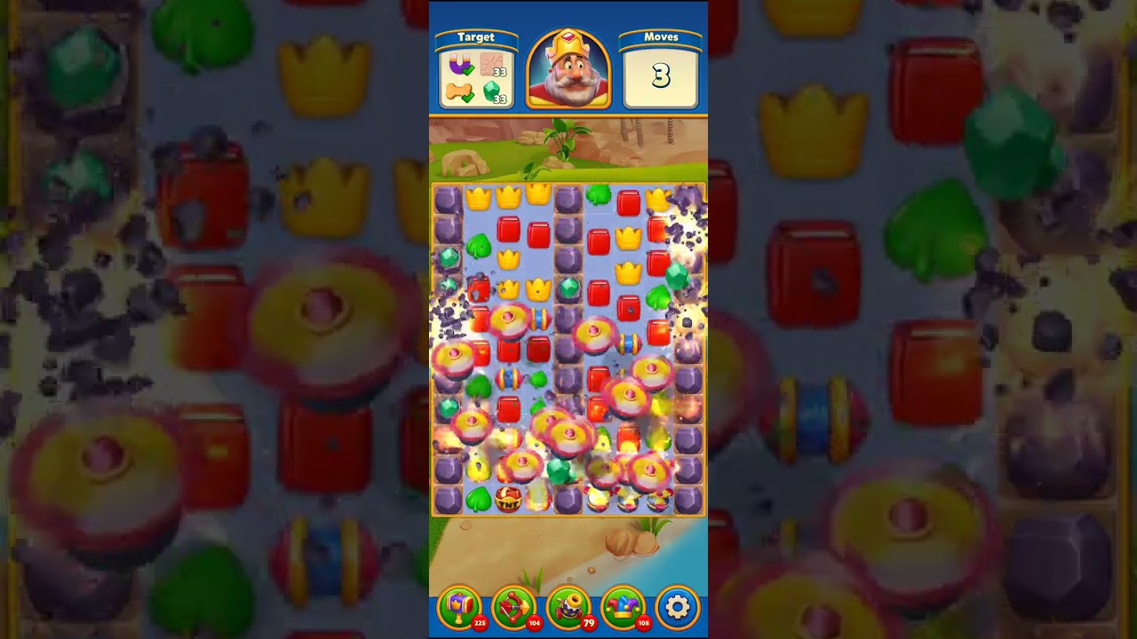 Royal Match Level 3670 No Boosters Series