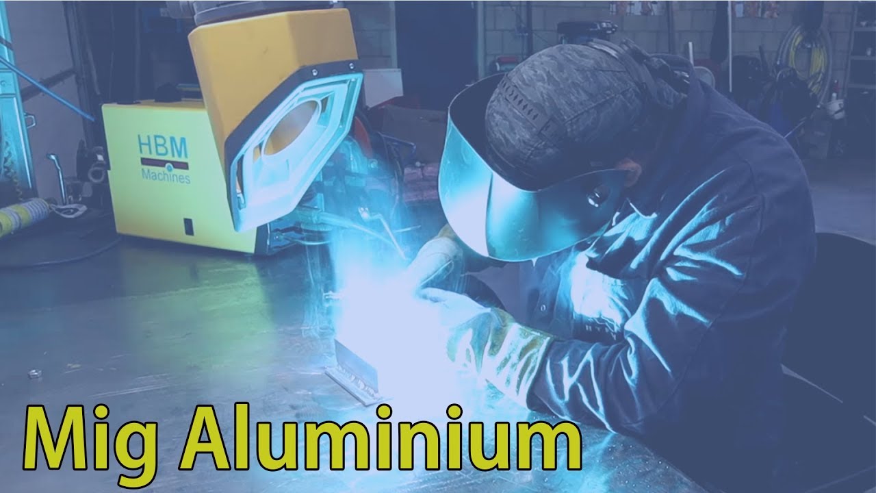 Met de HBM Mig 230 CI Synergic Aluminium lassen.