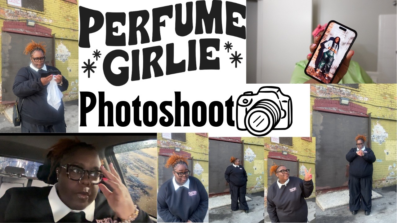 Perfume Girlie Merch Photoshoot|Come With Me To Take Some Pictures|Photoshoot In An Alley?|