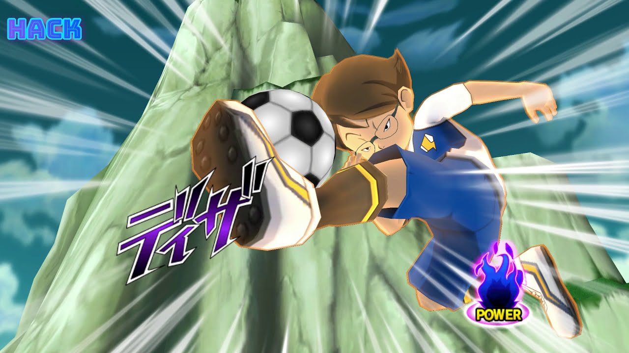 Inazuma Eleven Strikers Go 2013 Shot (Hack Vs Original)