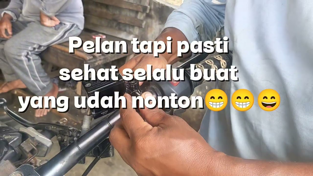 CARA MENGGANTI MASTER REM DEPAN VIXION OLD