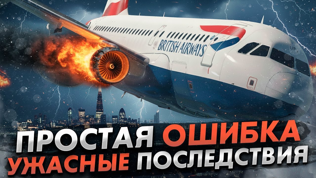 Простая ошибка с ужасными последствиями. Авария Airbus A319 в Лондоне