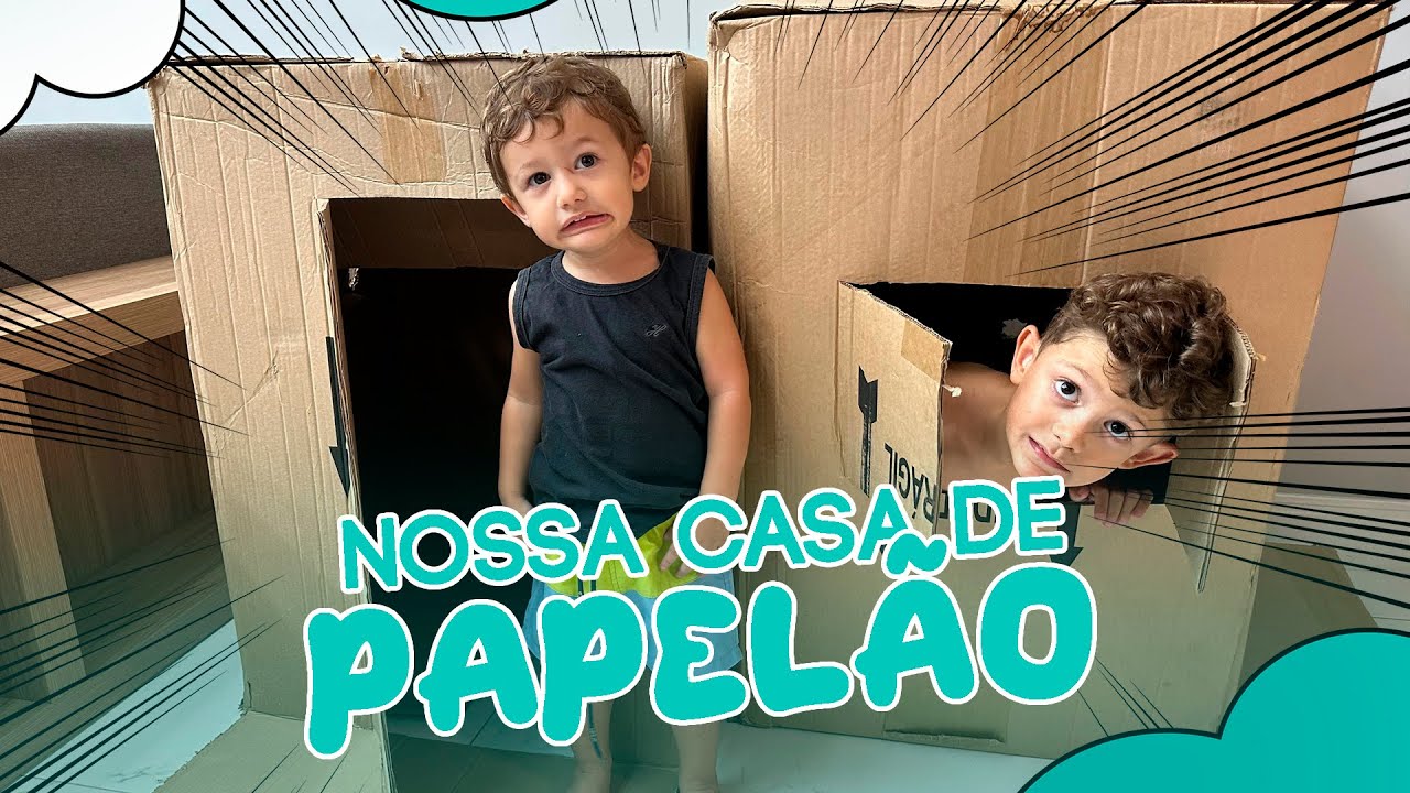 MINHA CASA É DE PAPELÃO