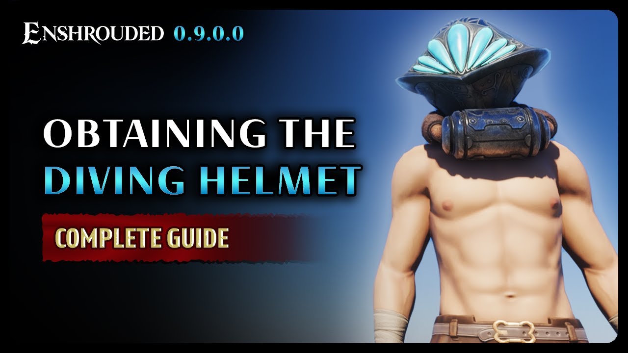 Enshrouded | How to obtain the *NEW* Diving Helmet (Drak'Dal Temple Puzzle Guide + Drak Relief VI)