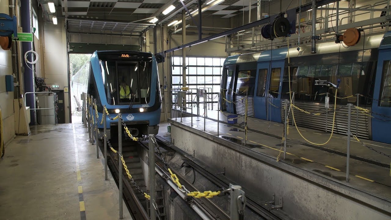 Nya tunnelbanan - vi bygger ut depån i Högdalen