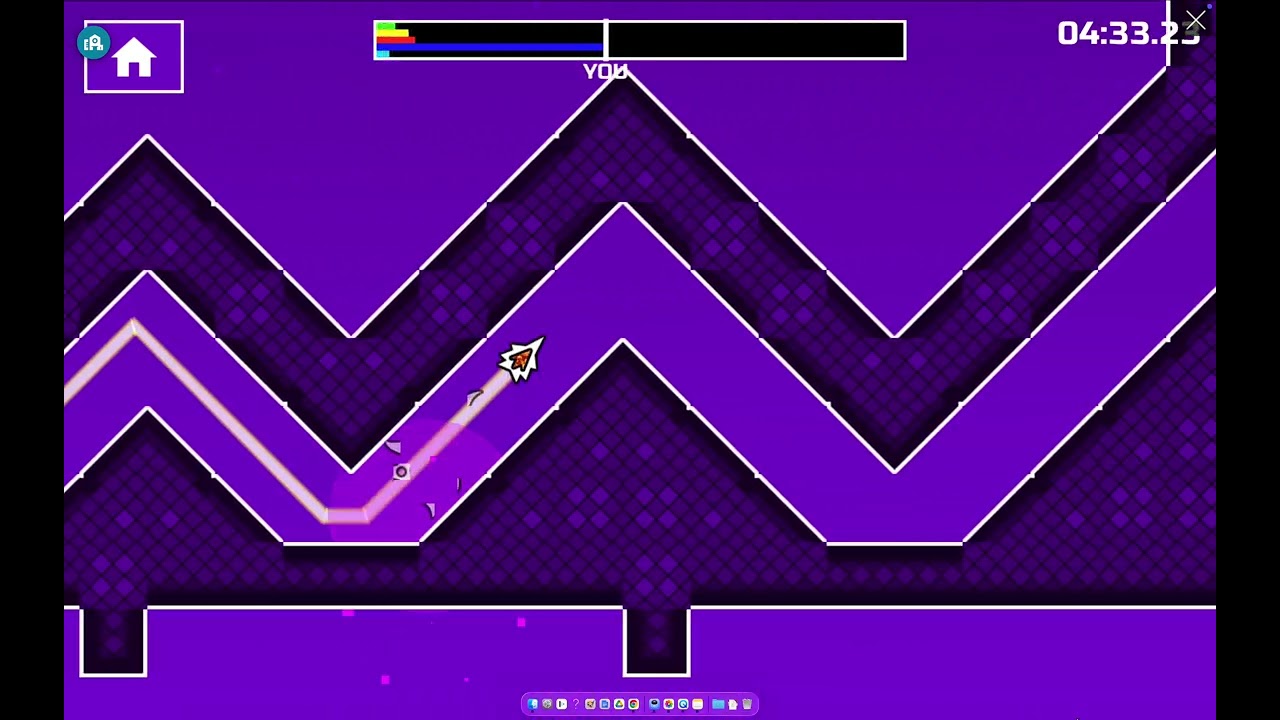 Space Waves Hard Mode Race Win