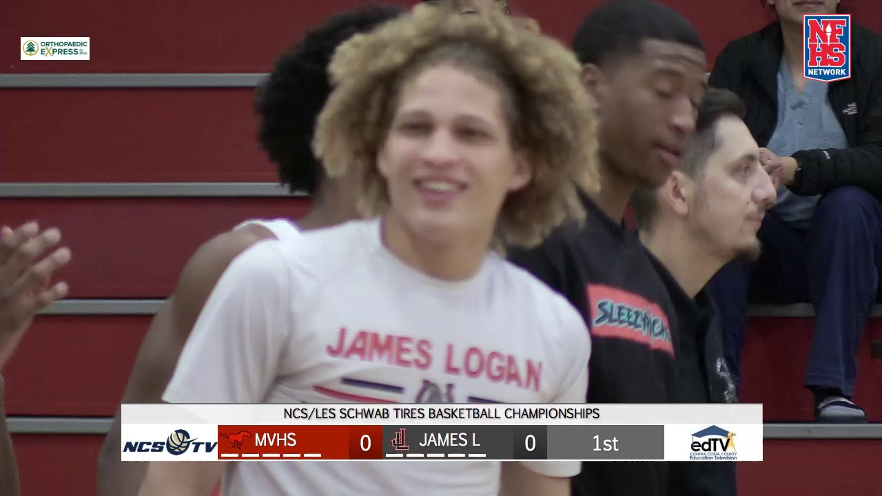 Monte Vista vs James Logan High School Boys Basketball NCS QUARTERFINAL 2/16/19