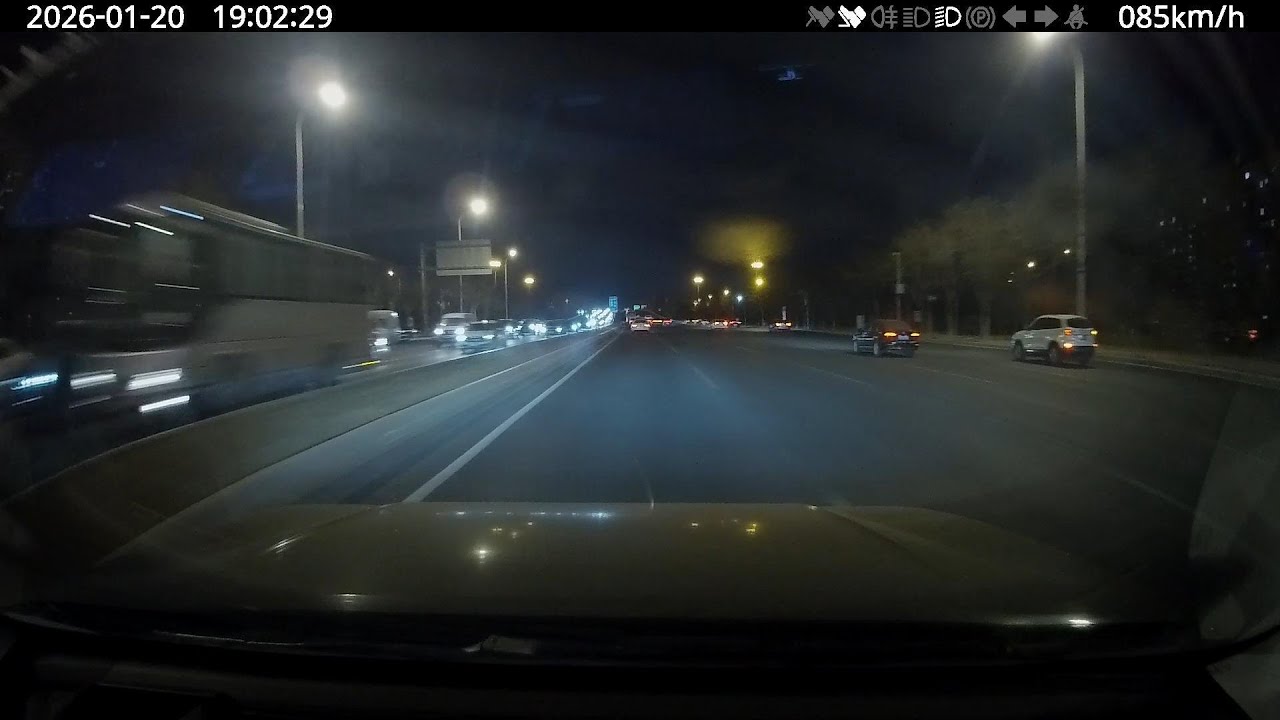 2026.01.20 Dashcam Driving from Hospital | Evening Rush Hour | No Music, No Commentary | Tianjin