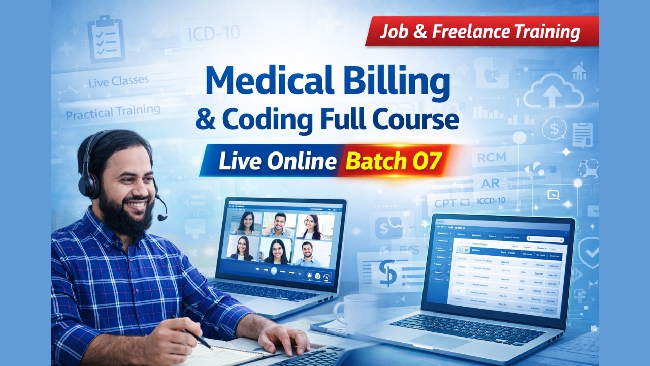 Medical Billing & Coding Full Course | Live Online Batch 07 | Job & Freelance Training