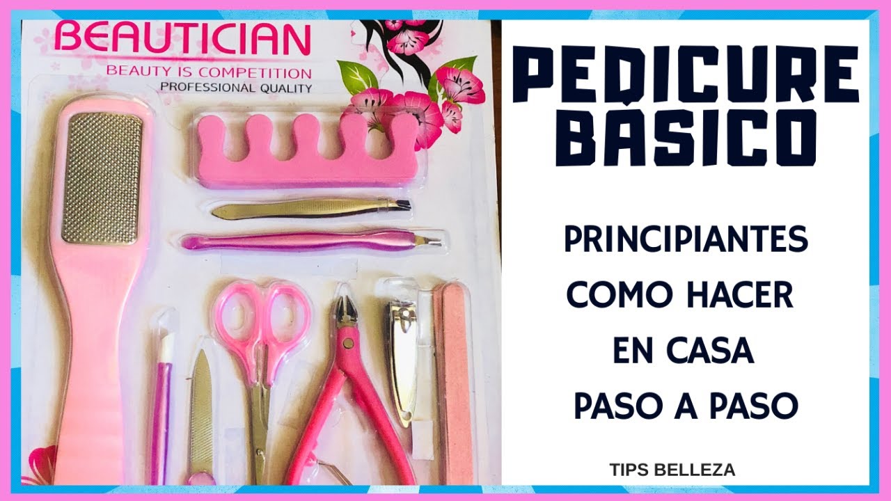 Pedicure en casa f&aacute;cil y r&aacute;pido para pies sanos