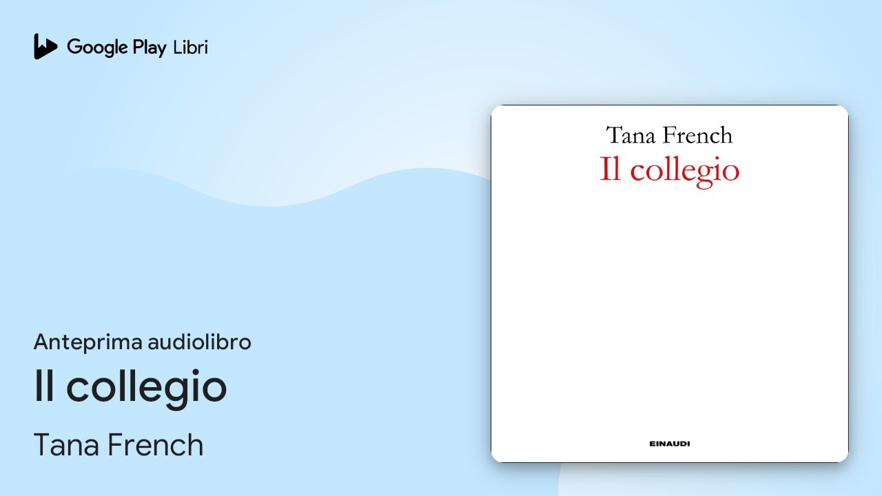 Il collegio di Tana French &middot; Anteprima audiolibro