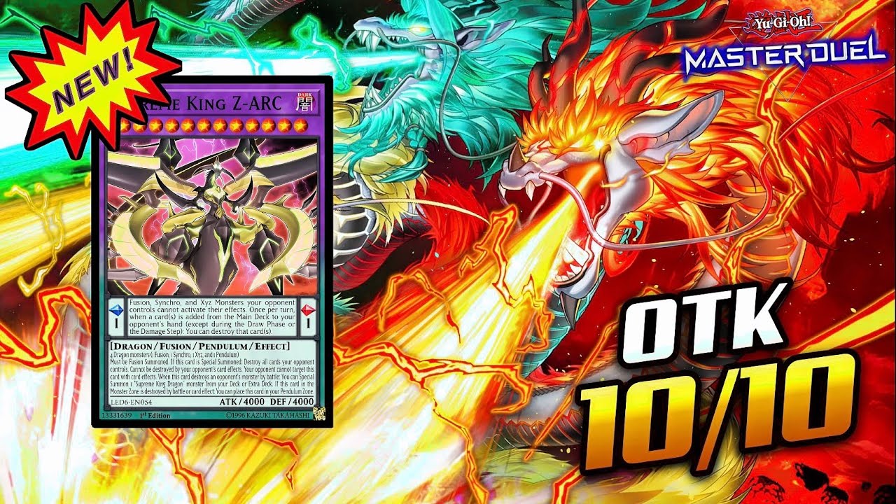 THE END OF MASTER DUEL! Tenpai Z-ARC is Unstoppable! 🐉🔥Destroying META [Master Duel]