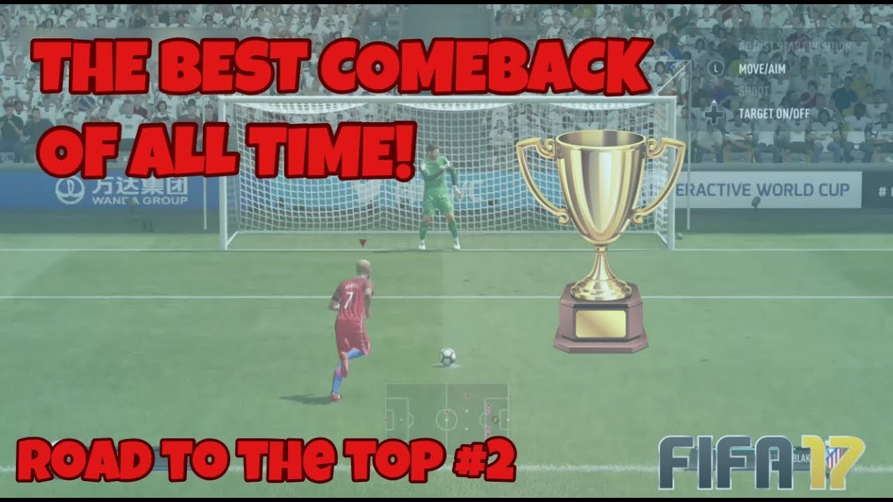 ROAD TO THE TOP! #2 PLAYING AGAINST NIGHTANDDAY- BEST COMEBACK IN FIFA EVER!