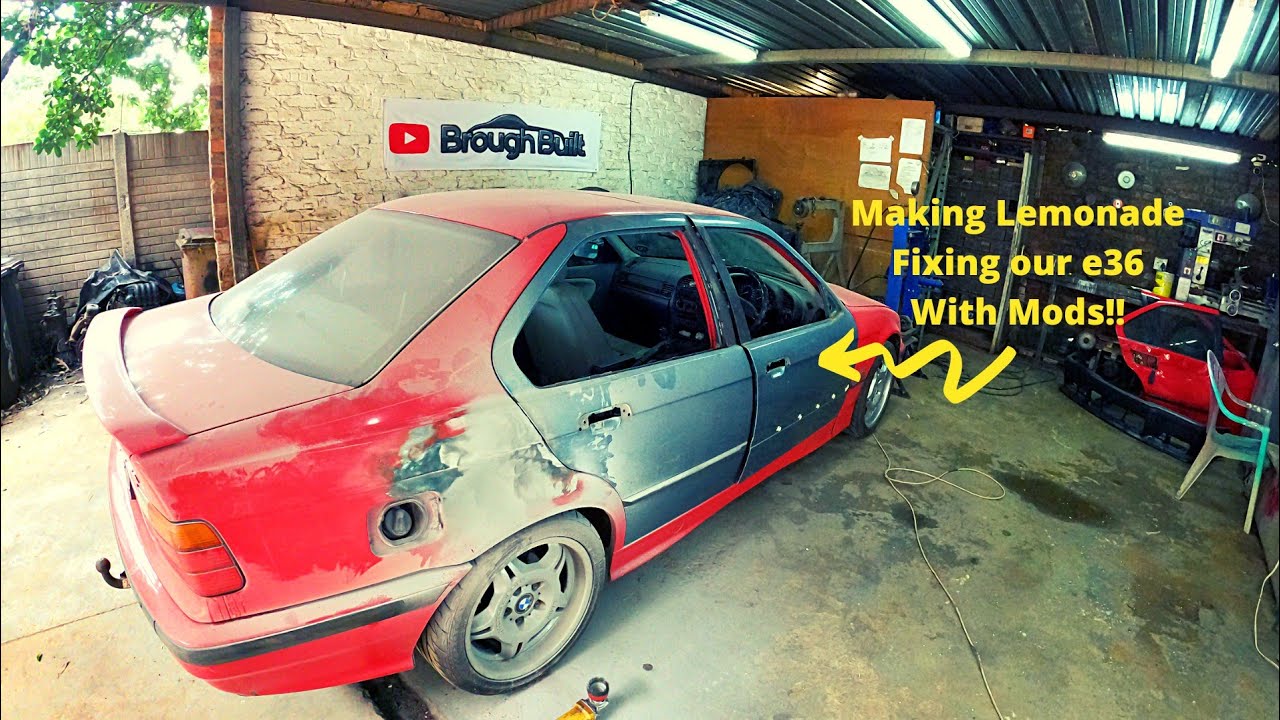 Модернизация и улучшение BMW e36, но сначала мне нужно исправить эту поломку :(