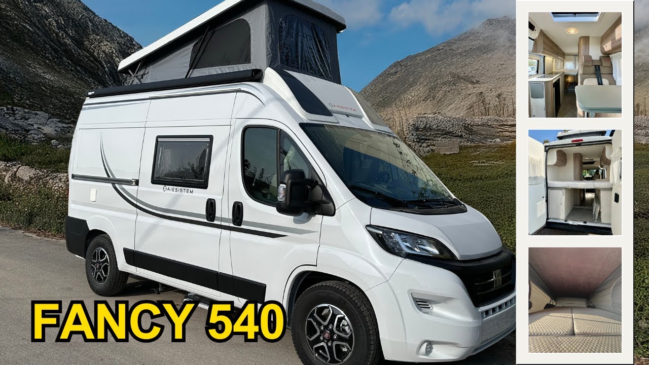 AIESISTEM - Fancy 540 con tetto a soffietto | VAN TOUR COMPLETO!
