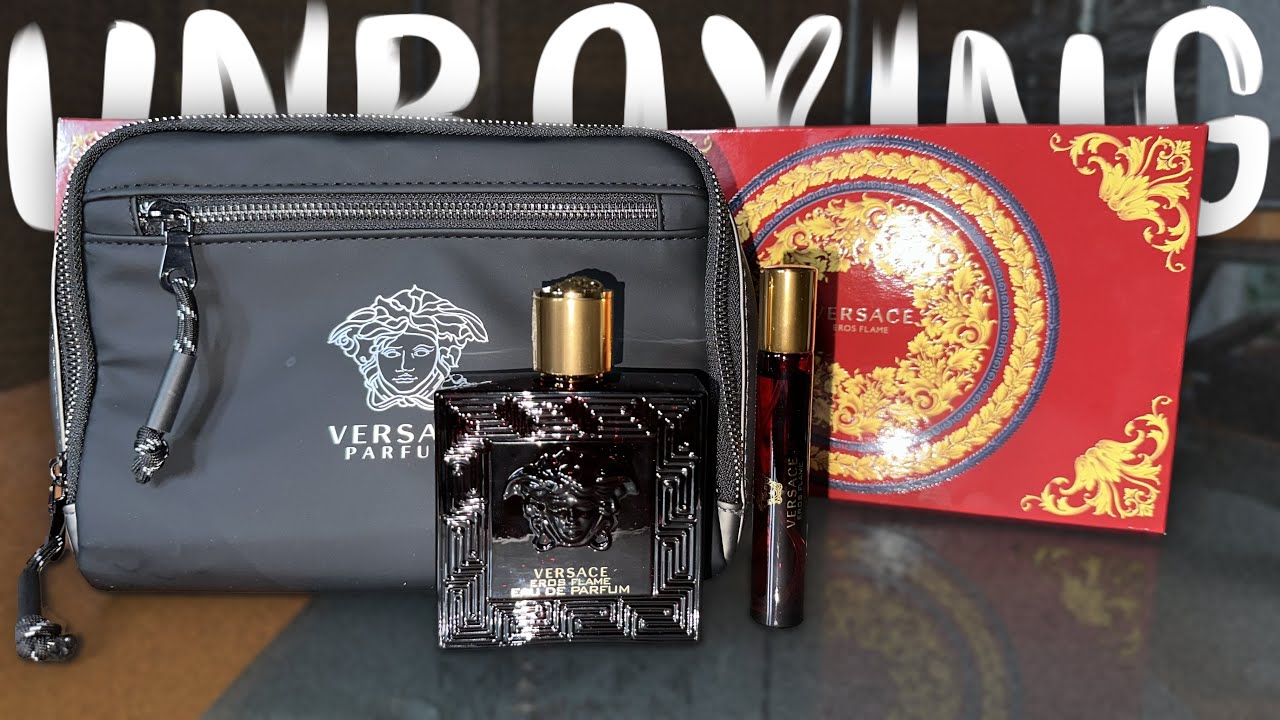 Unboxing Versace Eros Flame edición especial