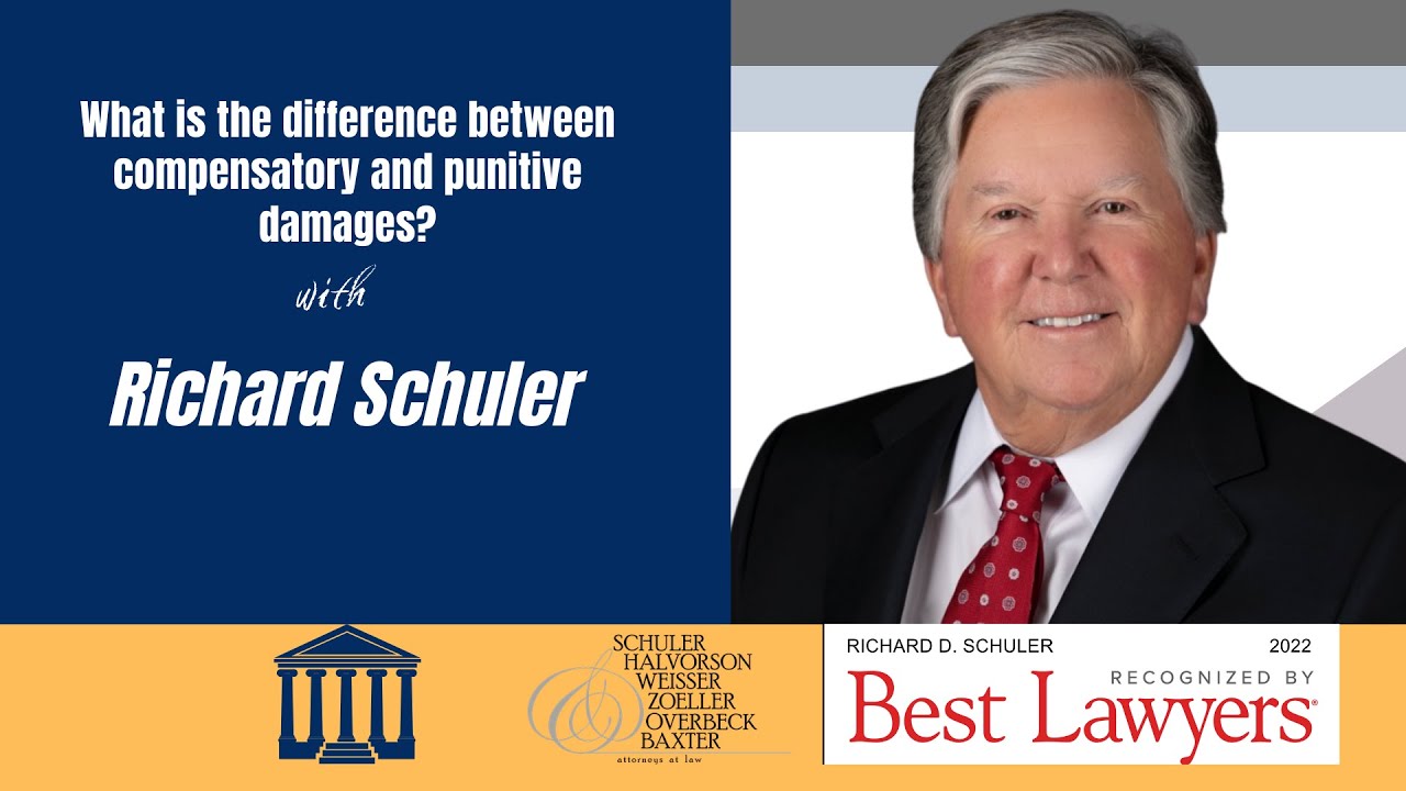 What is the difference between compensatory and punitive damages?
