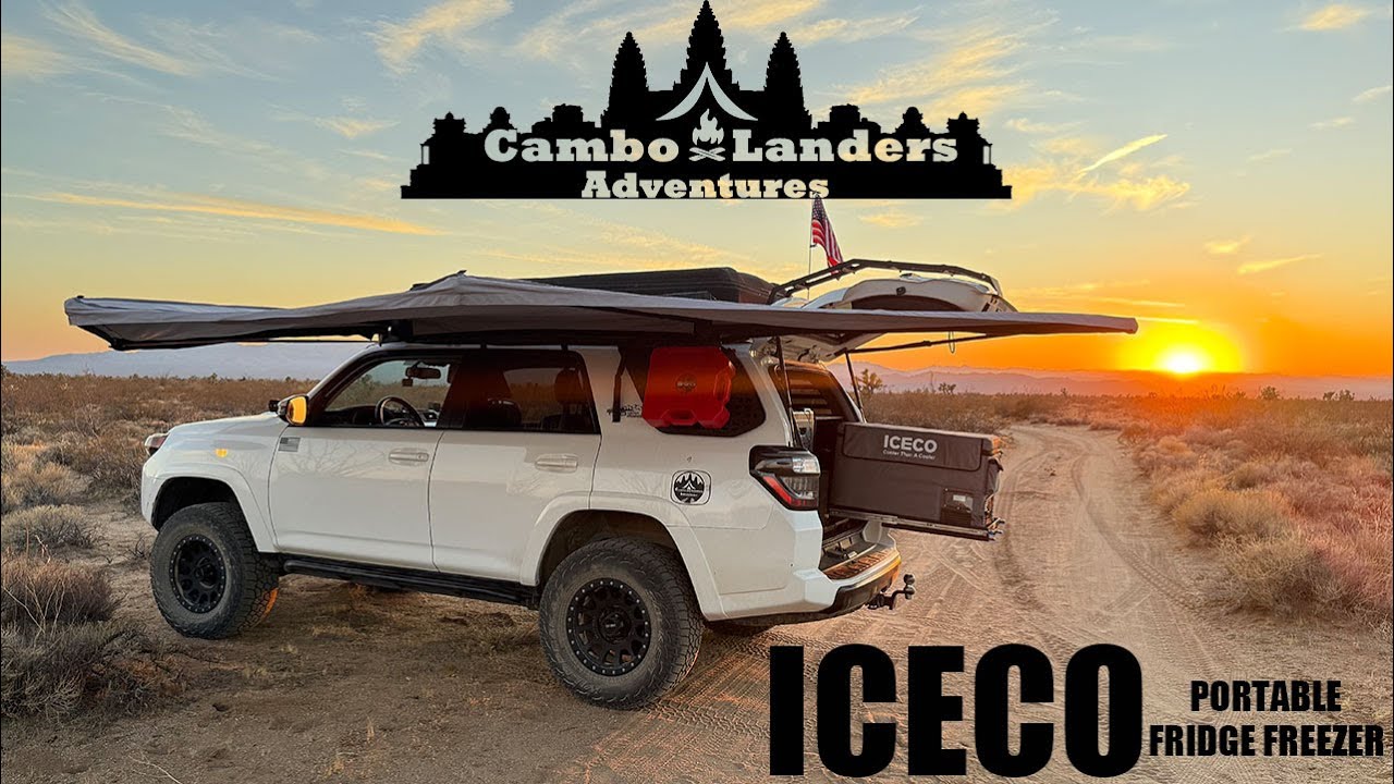 ICECO VL60D 12V Dual Zone Metal Fridge Freezer with Cover Overview