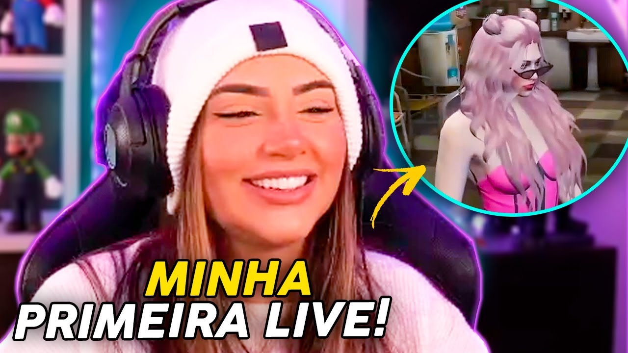 CRIEI MINHA PERSONAGEM NO GTA RP! TIANA DE FRENTE