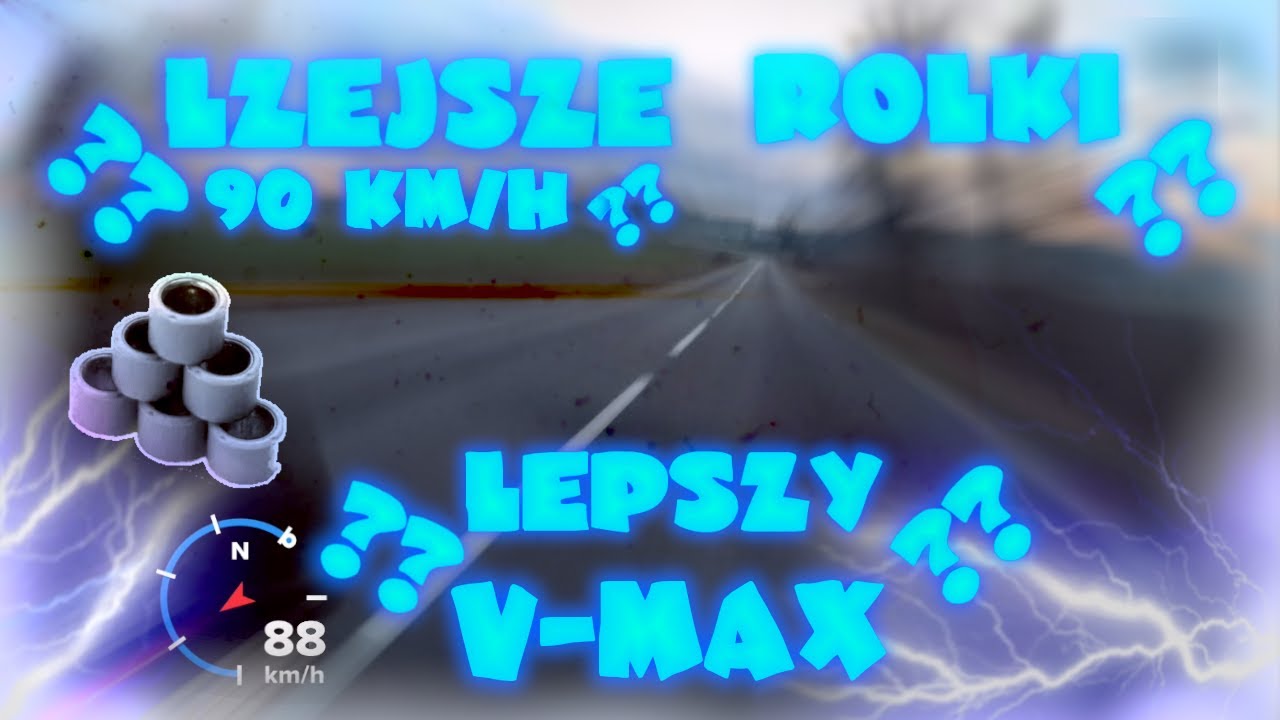 Jakie rolki do skutera 139qmb 50cc?? lżejsze czy cięższe??