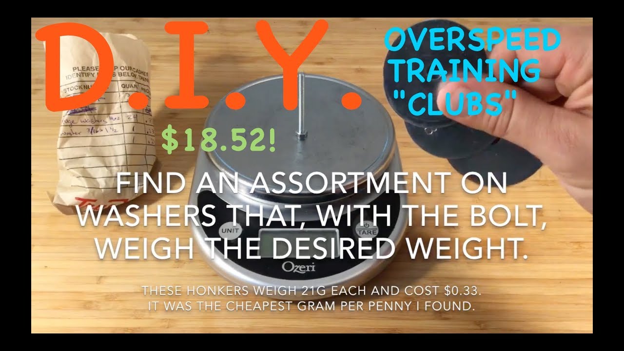 How To Make Your Own Golf Overspeed Training 