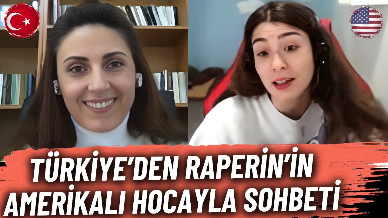 Türkiye'den Raperin'in Amerikalı Hoca ile İngilizce Sohbeti