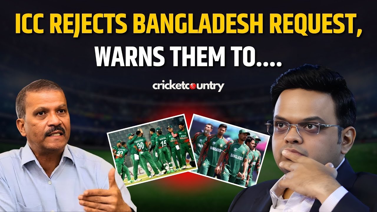 ICC Rejects Bangladesh’s T20 World Cup Venue Shift Plea — Warns  If They Skip India