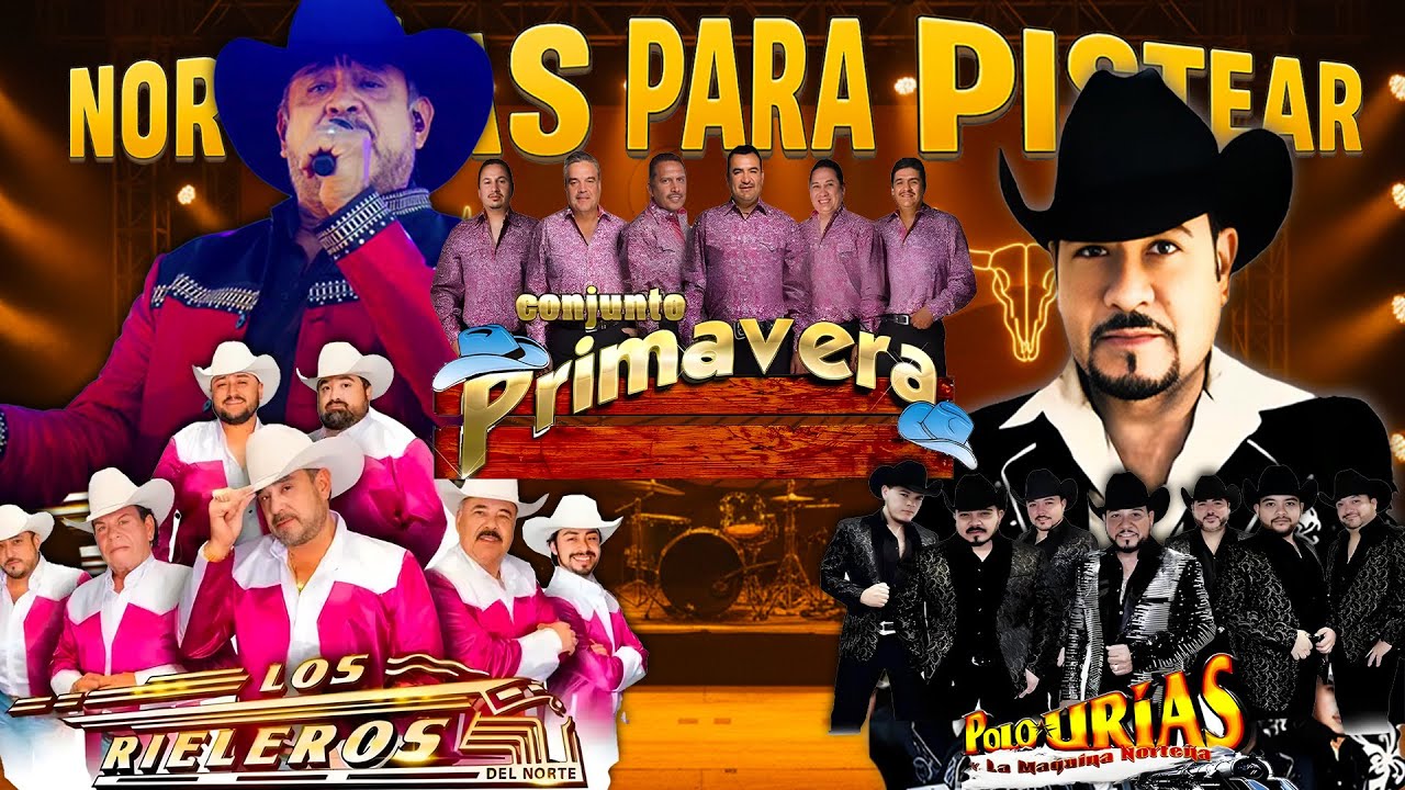 Puras Norteñas Pa' Pistear Mix 2026🍻Polo Urias, Los Rieleros Del Norte, Conjunto Primavera🍻