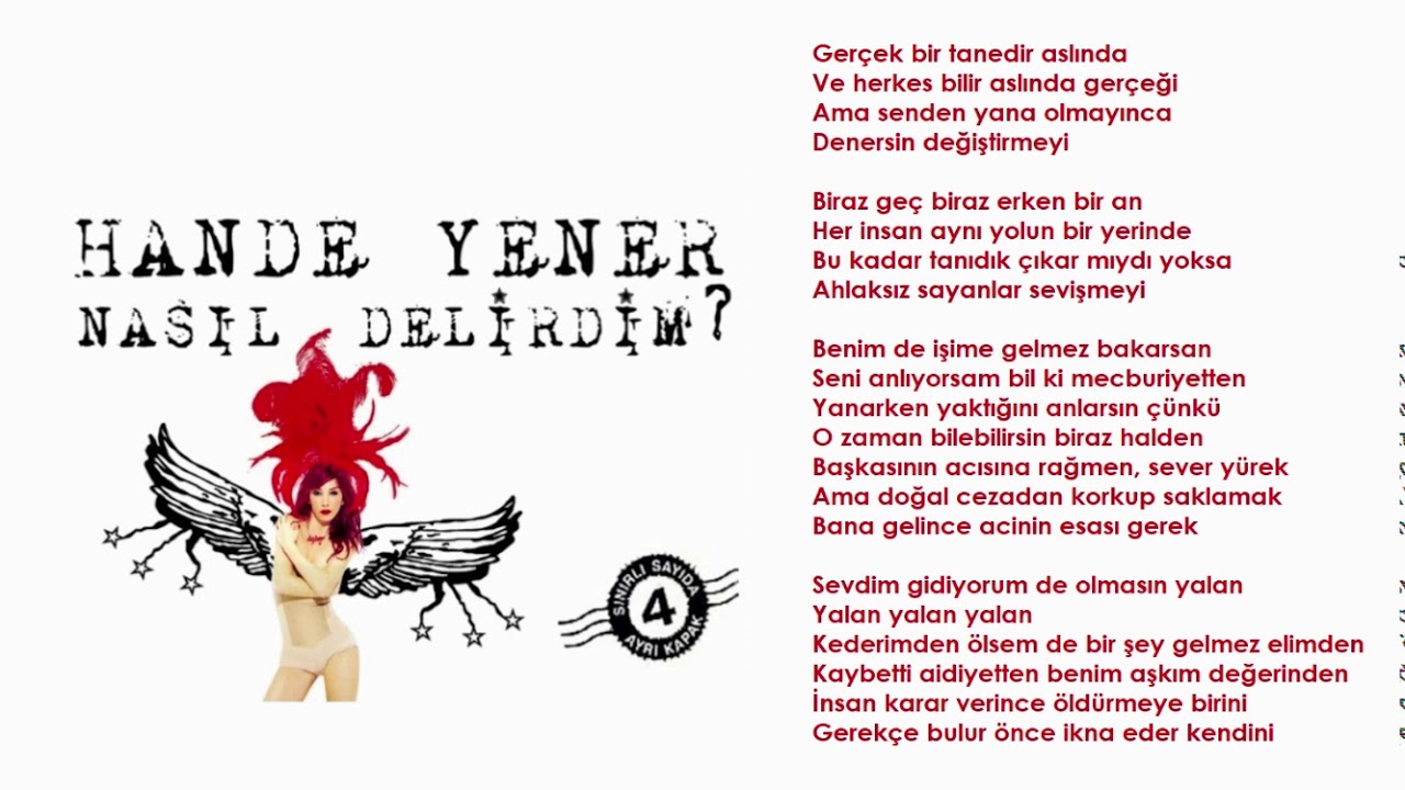 Hande Yener - Yalan Olmasın (Orijinal Karaoke)