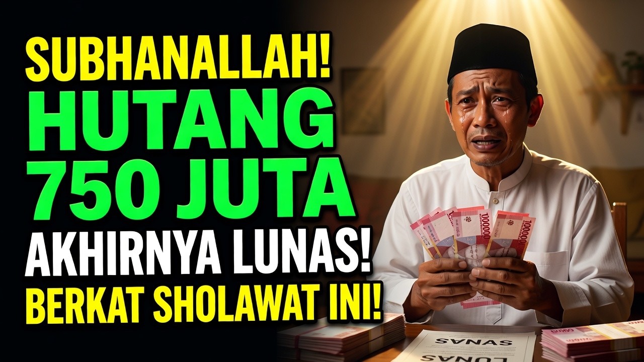 SUBHANALLAH! Kedahsyatan Sholawat Jibril: Kisah Nyata Lunas Hutang 750 juta Sukses Berkat Amalan Ini