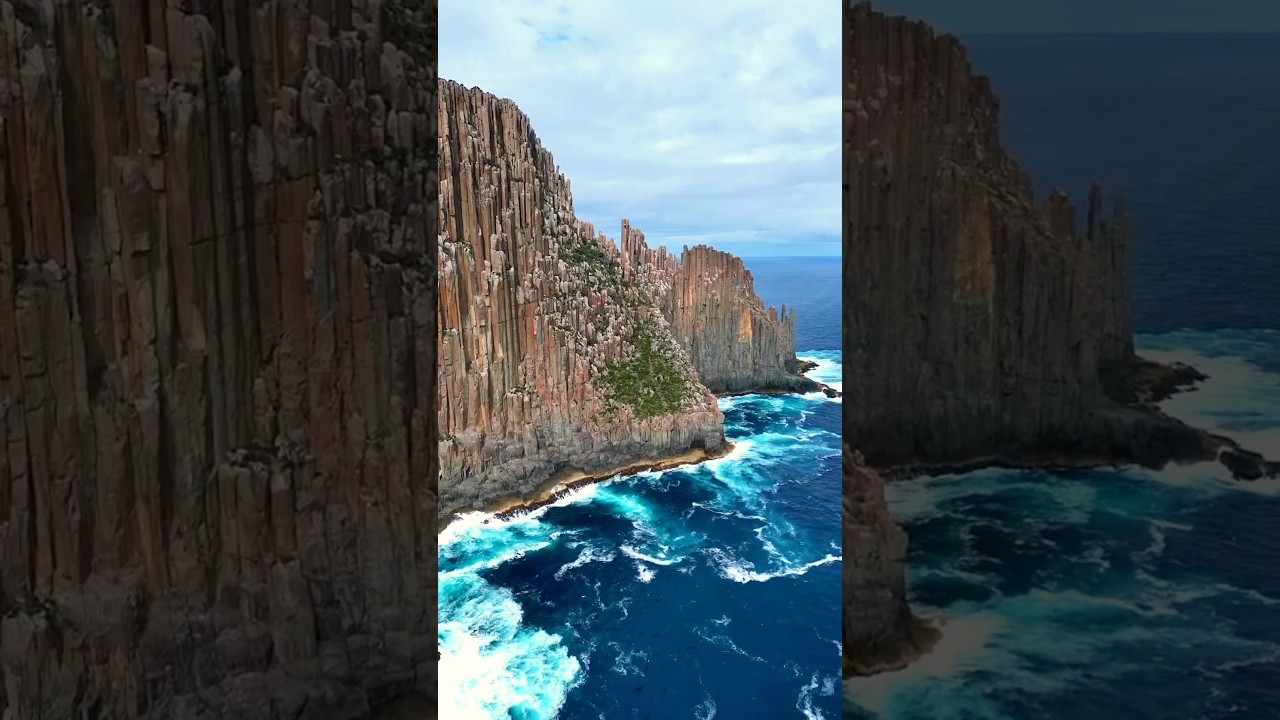 Places in Tasmania that don&rsquo;t feel real 🇦🇺🤯 #travel #adventure #explore #nature #tasmania