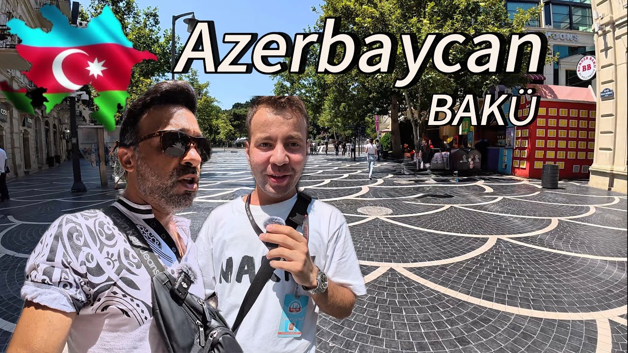 BAKÜ’DE İLK GÜN! 🇦🇿 Modern Şehir, Tarihi Sokaklar ve Lezzetler